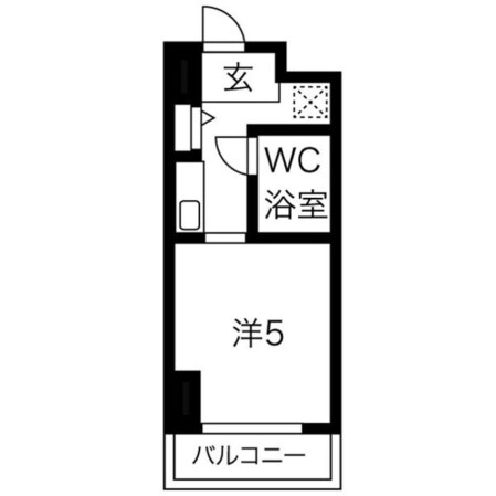 摂津本山駅 徒歩1分 3階の物件間取画像